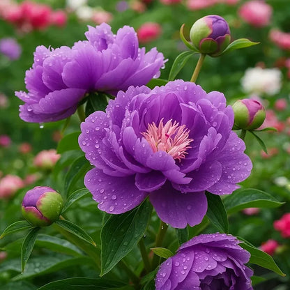 FloraPeony – Plants Pivoines Vivaces Très Grandes Fleurs Bouquets