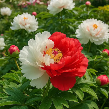 FloraPeony – Plants Pivoines Vivaces Très Grandes Fleurs Bouquets
