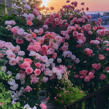 ClimbRose – Graines de rosiers grimpants colorés | Peuvent être plantées toute l'année