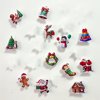 MagicGlow – Autocollants de Noël à LED pour fenêtres et murs